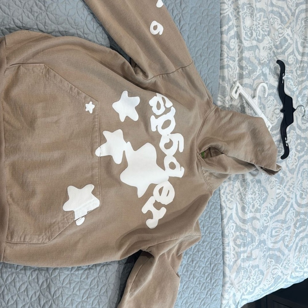 Brown/White Spider Hoodie